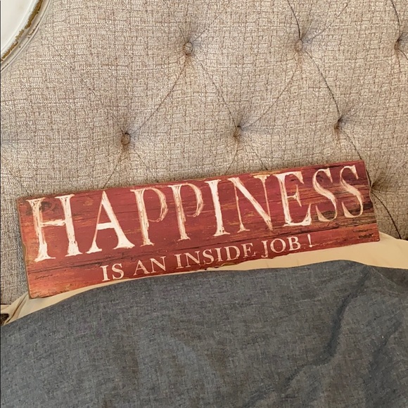 Other - HOBBY LOBBY happiness sign